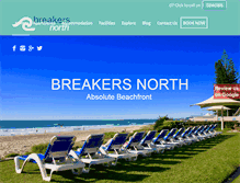 Tablet Screenshot of breakersnorth.com